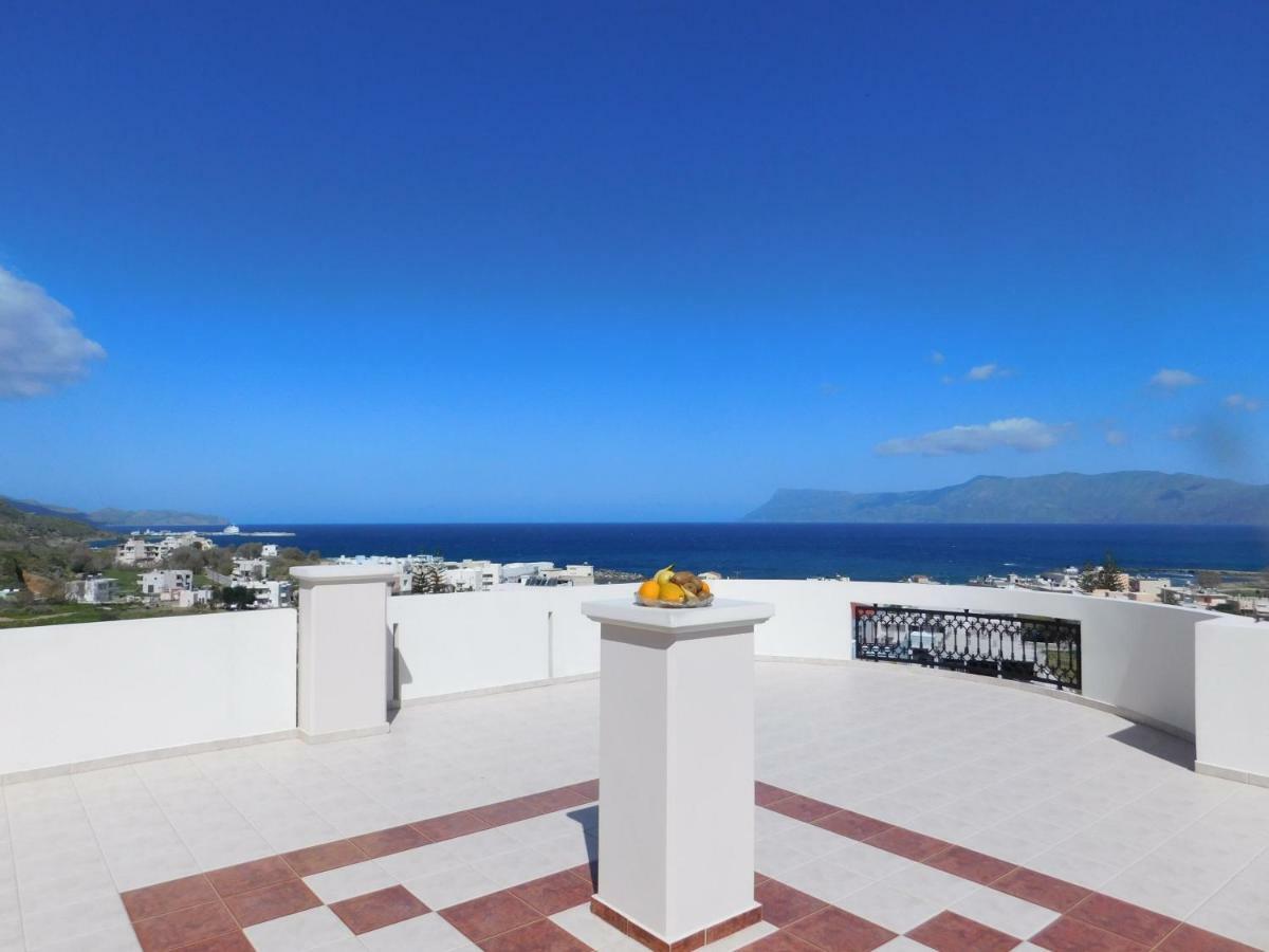 Panoramic Balos Sea View House Kíssamos Exterior foto